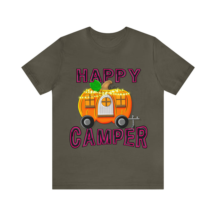 Happy Camper - Unisex Jersey Short Sleeve Tee