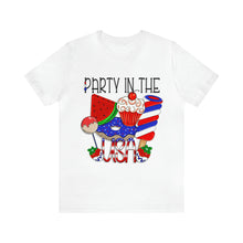 Load image into Gallery viewer, Party In The USA - Unisex Jersey Short Sleeve Tee