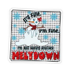 Meltdown - Kiss-Cut Stickers