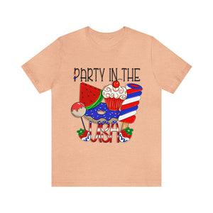 Party In The USA - Unisex Jersey Short Sleeve Tee