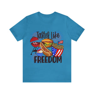 Tastes Like Freedom - Unisex Jersey Short Sleeve Tee