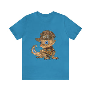 Steampunk Lizard - Unisex Jersey Short Sleeve Tee