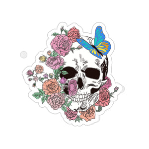 Rose Skull - Kiss-Cut Stickers