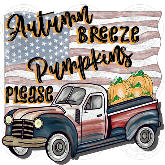 Autumn Breeze Pumpkin Please