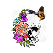 Load image into Gallery viewer, Floral Skeleton