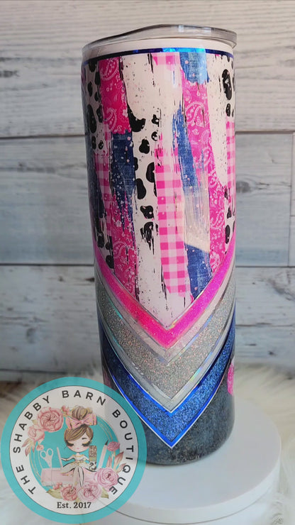Country Heart Peek-a-Boo Denim