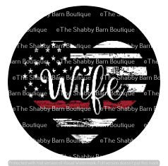 Firefighter Wife Heart