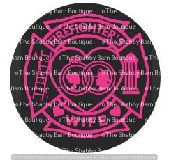 Firefighter Wife Pink