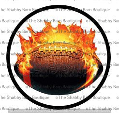 Flaming Football