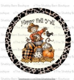 Happy Fall Y'all Scarecrow