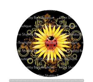 Ladybug and Sunflower