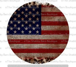 Leopard American Flag