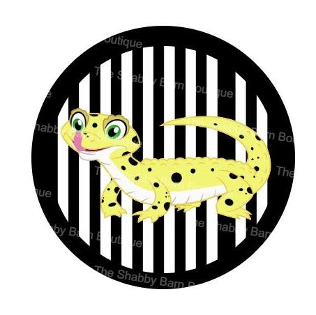 Leopard Gecko Black Stripes