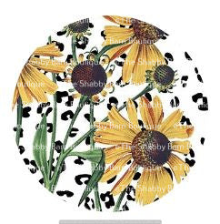 Leopard Print Sunflowers