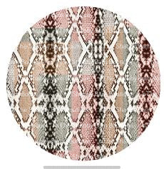 Pastel Snakeskin