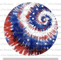Patriotic Tie Dye