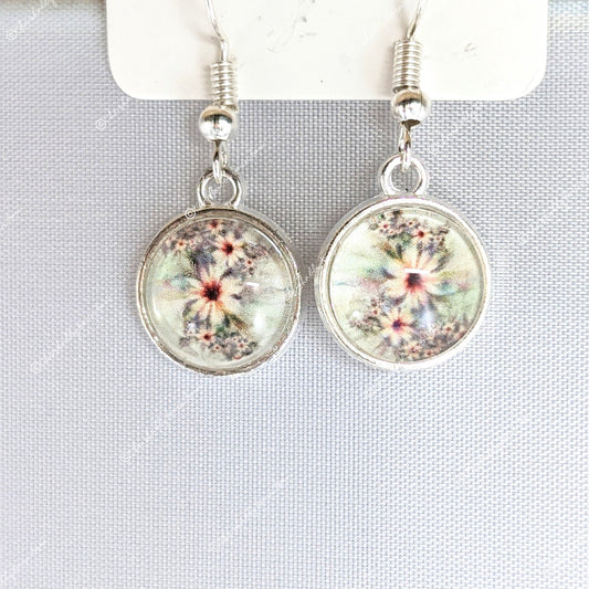 Flowers and Mint Green