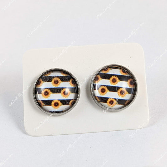 Sunflowers and Stripes