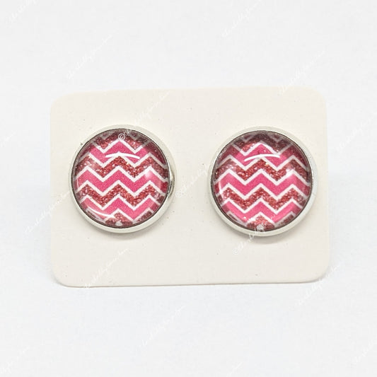 Pink Chevron