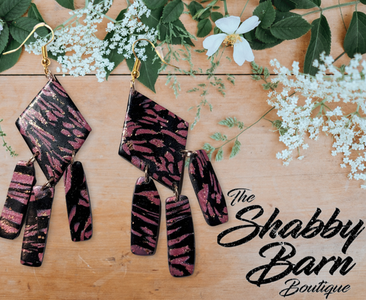 Diamond Fringe Dangle