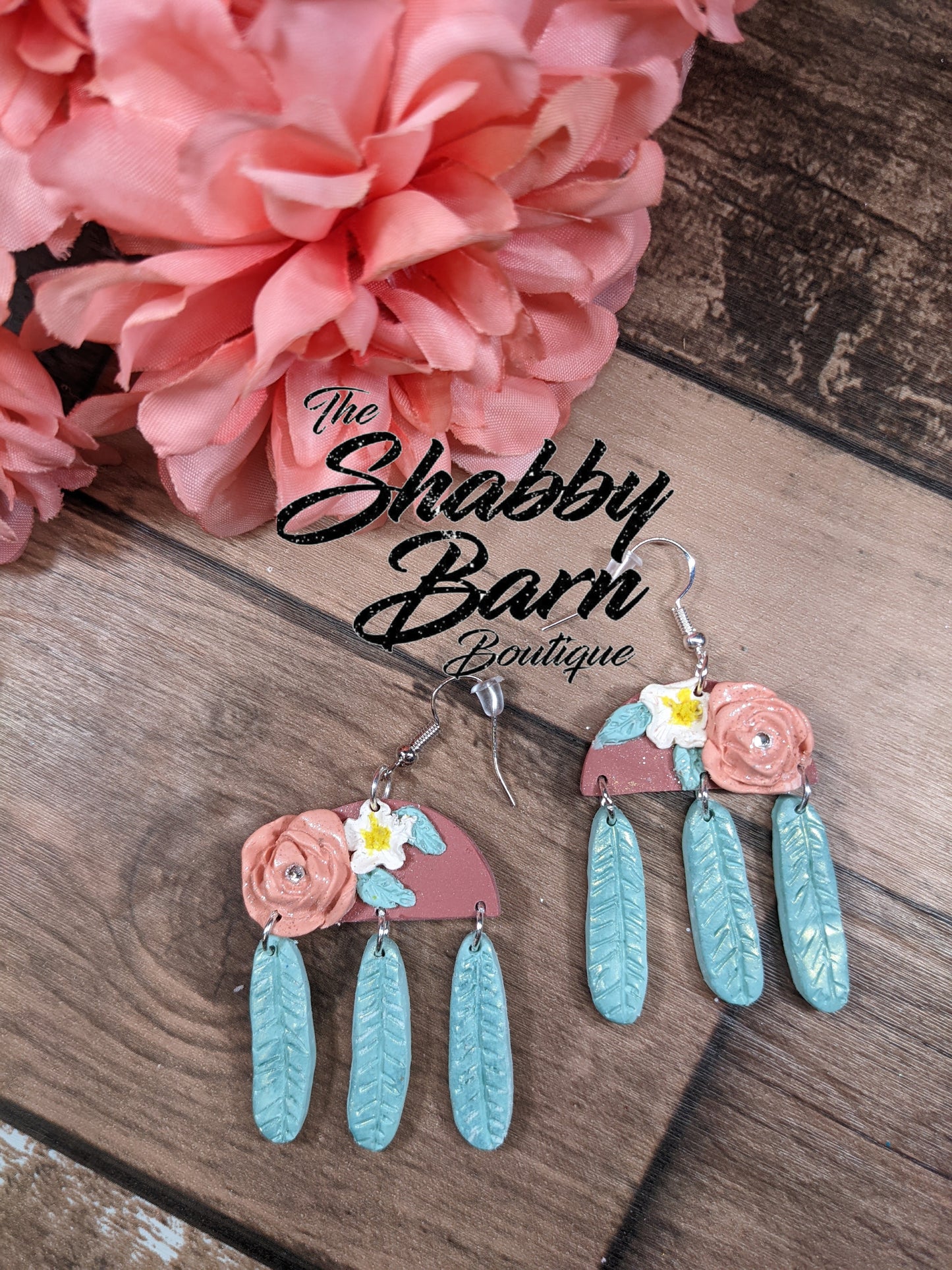 Rose and Vine Dangle