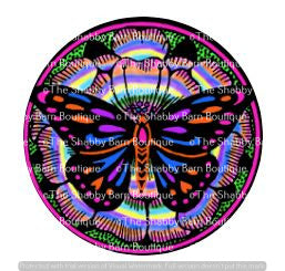 Psychadelic Butterfly