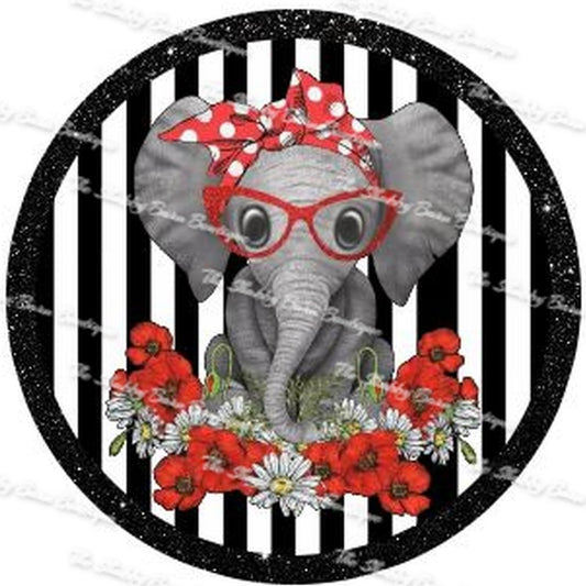 Red Bandana Elephant