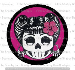 Rockabilly Sugar Skull