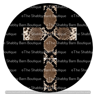 Snake Skin Cross