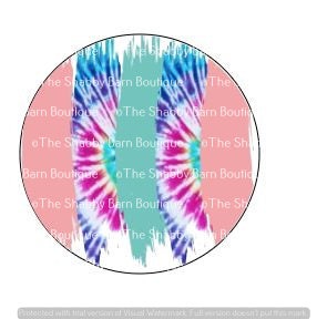 Tie Dye Brush Strokes