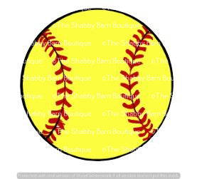 Yellow Softball